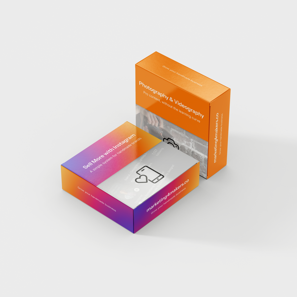 [Bundle] Photography & Videography + Instagram for Makers — Launches OCT 1st